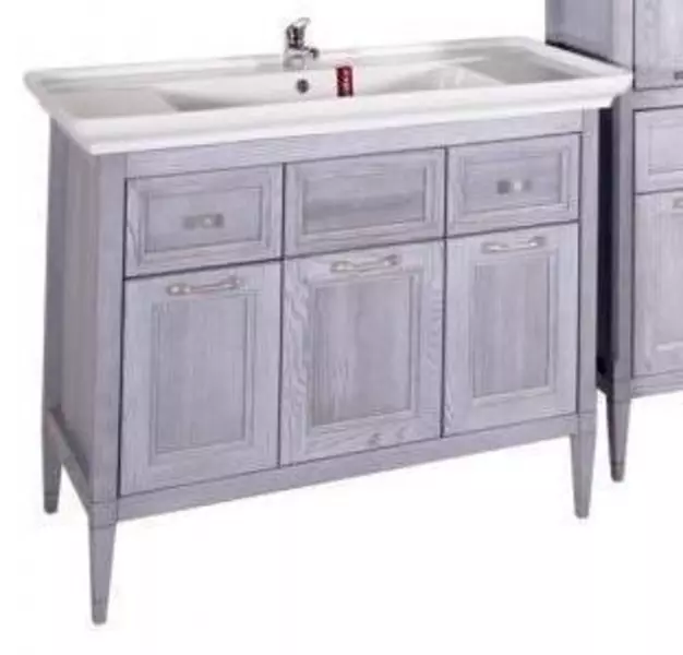 

Тумба с раковиной «ASB-Woodline» Гранда 105 (Дуглас 105) Grigio