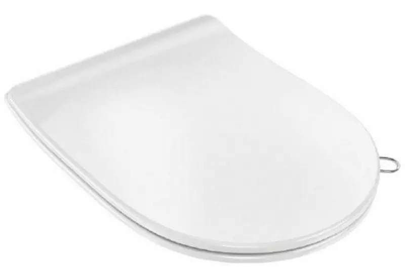 Сиденье для унитаза Jacob Delafon Odeon Rive Gauche E24889-00 термодюр с микролифтом белое 19517₽