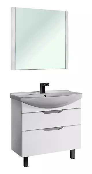 

Мебель для ванной «Dreja» Laguna Plus 85 белая