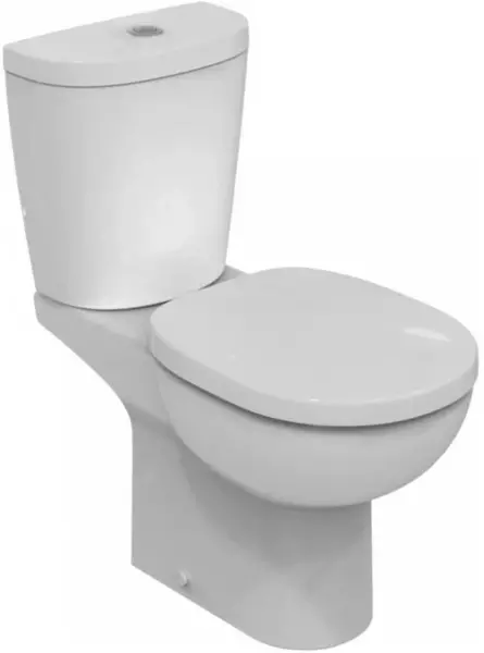 

Унитаз компакт «Ideal Standard» Connect E804801 белый с сиденьем дюропласт с микролифтом белое