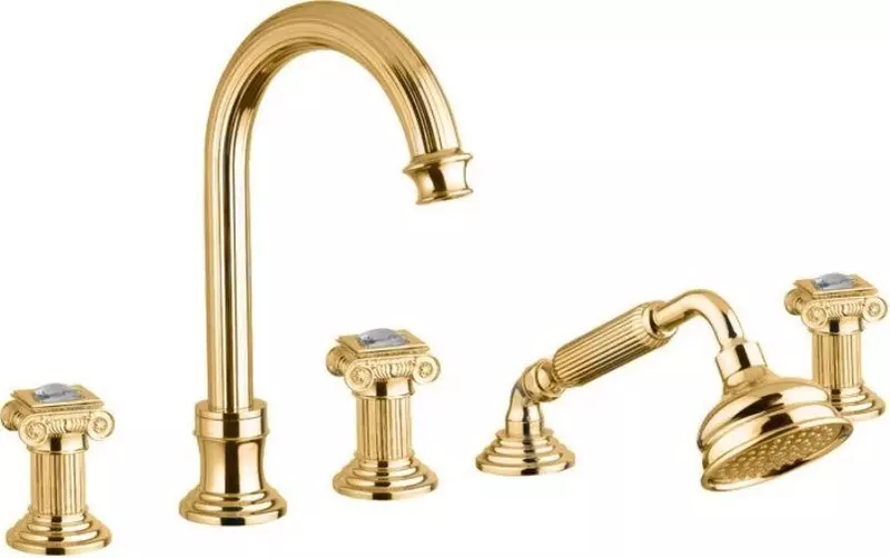 

Смеситель на борт ванны «Cezares» OLIMP-BVD-03/24-Sw золото