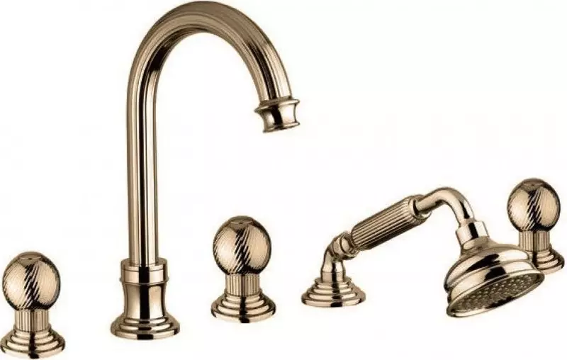 

Смеситель на борт ванны «Cezares» OLIMP-BVD-02-M бронза