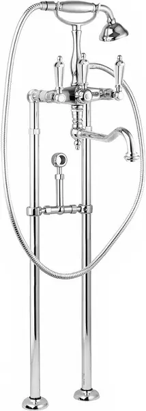 Напольный смеситель для ванны «Cezares» FIRST-VDPS2-01-M хром