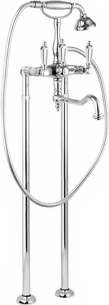 Напольный смеситель для ванны «Cezares» FIRST-VDP2-01-M хром