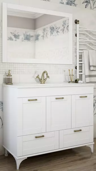 

Мебель для ванной «Sanflor» Ванесса 105 белая