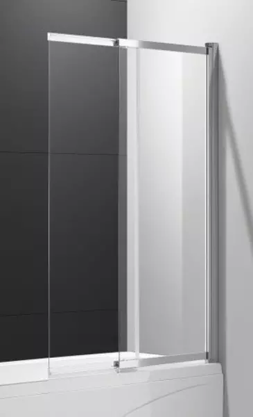 

Шторка на ванну стеклянная «Cezares» SLIDER-VF-11-90/150-C-Cr прозрачная