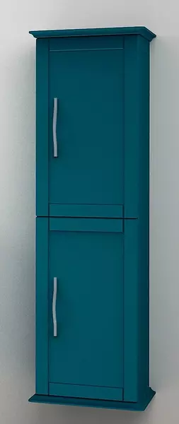 

Пенал «Cezares» Tiffany 34 подвесной Blu Petrolio универсальный