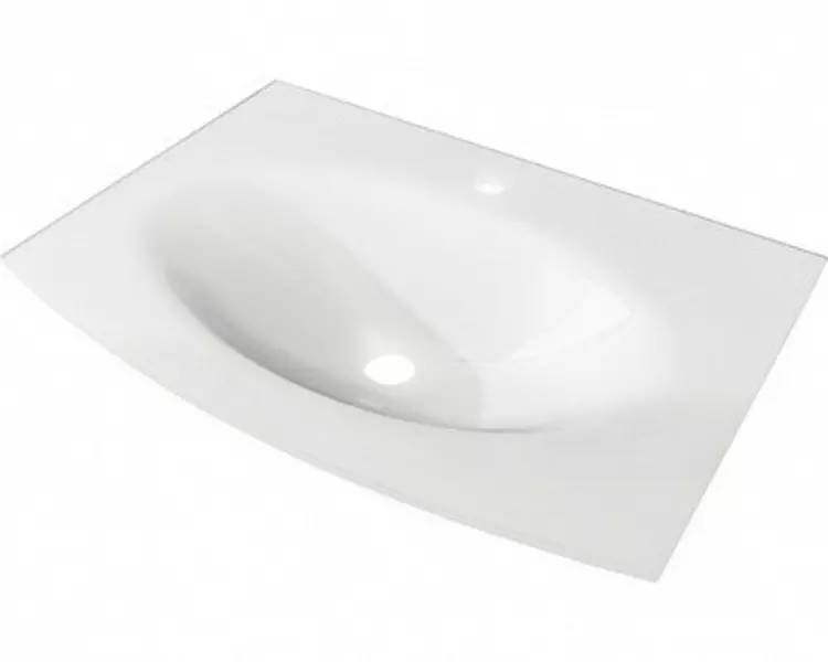 

Раковина «Cezares» Comfort 75/55 82415 стеклянная белая