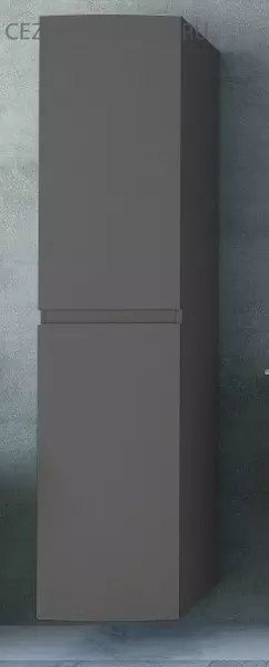 Пенал Cezares Vague 40 подвесной Grigio talpa opaco универсальный 60290₽