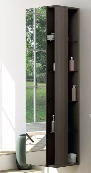 Пенал Cezares Angie 45 подвесной Rovere scuro Soft универсальный 82350₽