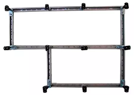 

Каркас с ножками для поддона «Cezares» TRAY-M-RH-120/90-ML-R правый