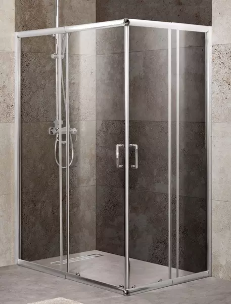 

Душевой угол-ограждение «Belbagno» UNIQUE-AH-2-100/115-75/90-C-Cr прозрачный без поддона универсальный