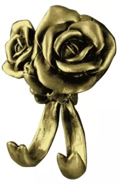 

Двойной крючок «Art&Max» Rose AM-B-0912-B на стену бронза