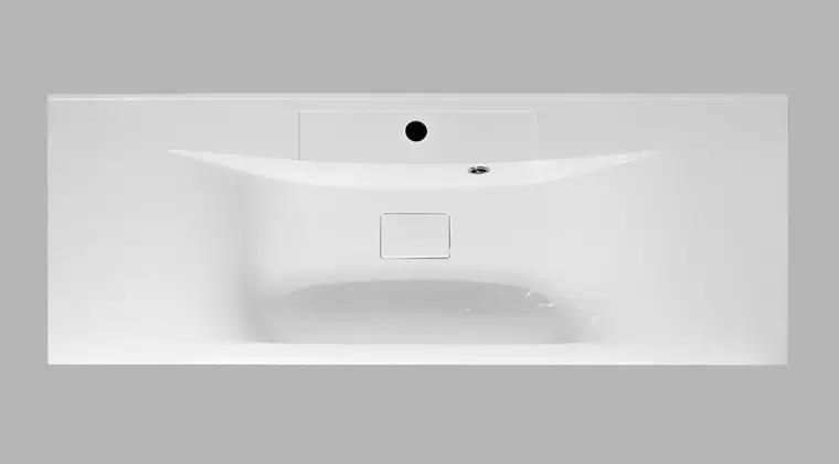 

Раковина «Belbagno» 120/45 BB1200/450-LV-MR-PR искусственный камень белая