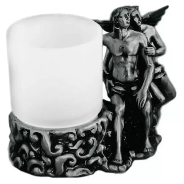 

Стакан для зубных щёток «Art&Max» Romantic AM-B-0081D-T на стол серебро