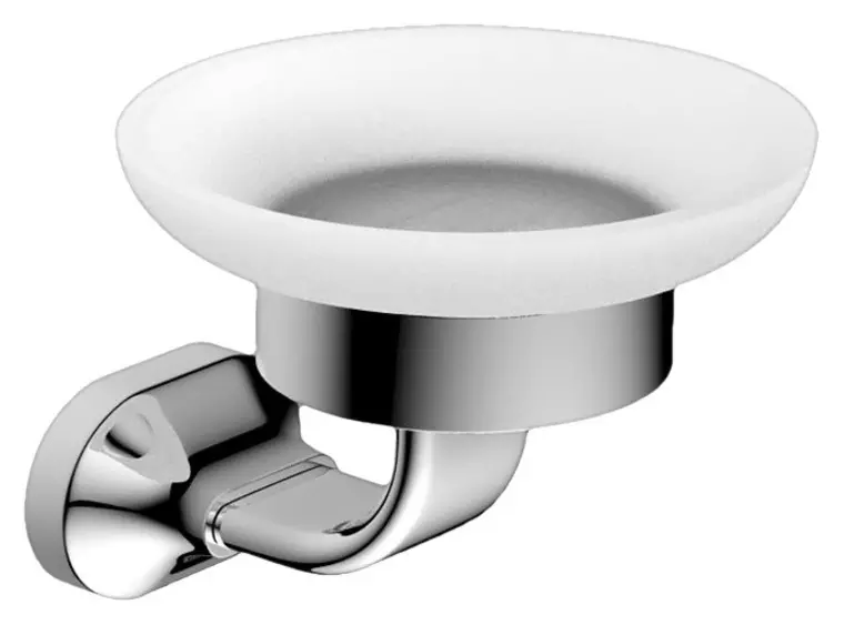 

Мыльница «Art&Max» Ovale AM-E-4099A на стену хром