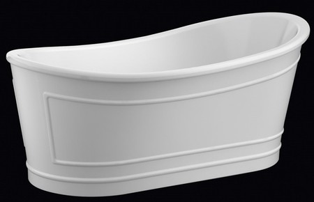 

Ванна акриловая «Belbagno» BB32S 165/73 с ножками без сифона белая