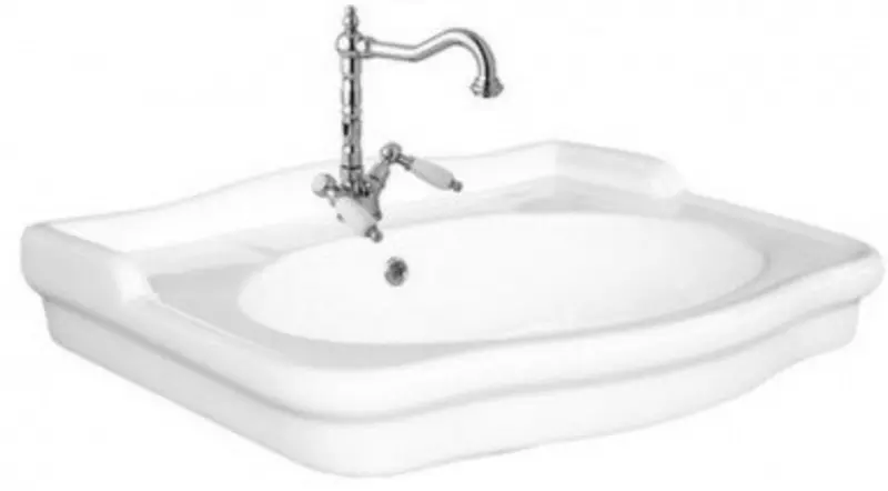 

Раковина «Belbagno» Boheme 70/58 BB115L фарфоровая белая