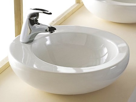 

Раковина «Belbagno» Aria 50/50 BB1053LW фарфоровая белая