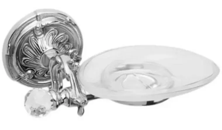 

Мыльница «Art&Max» Barocco Crystal AM-1786-Cr-C на стену хром