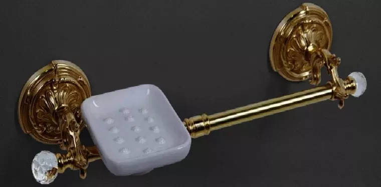 

Полотенцедержатель «Art&Max» Barocco Crystal AM-2057P-Br-C на стену бронза