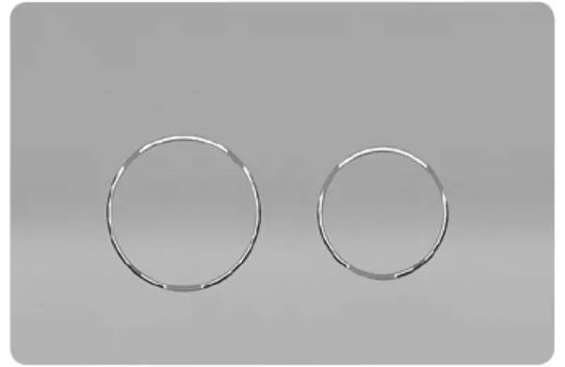 

Кнопка смыва «Belbagno» TWIN BB-P57120 хром
