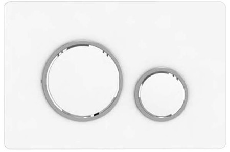

Кнопка смыва «Belbagno» Circle BB-P47132 белая