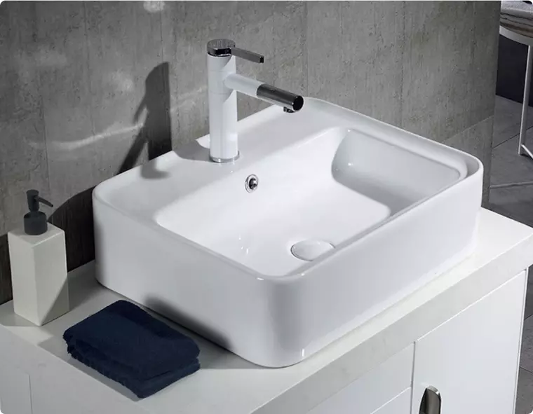 

Раковина «Belbagno» 52/42 BB1367 фаянсовая белая