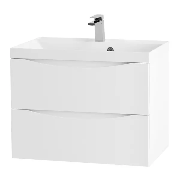 

Тумба с раковиной «Belbagno» Marino 60 (BB600/450-LV-MR-AST) подвесная Bianco Opaco