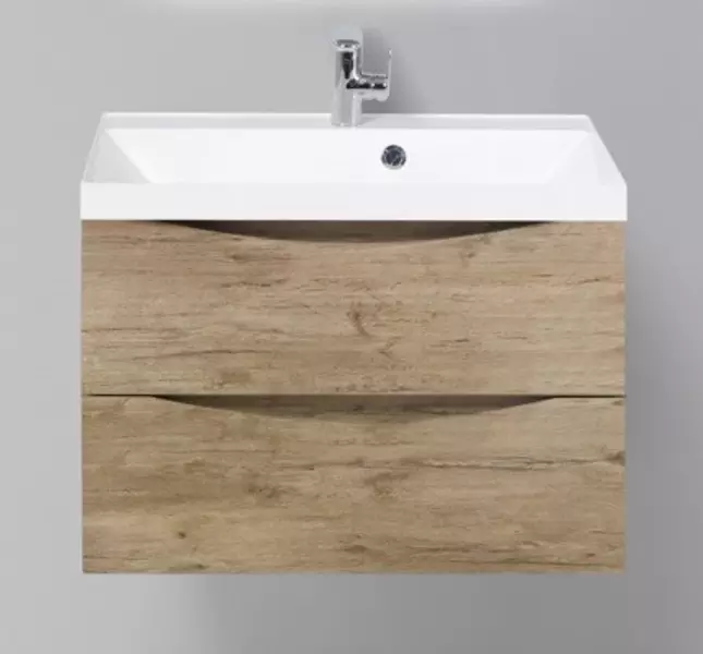 

Тумба с раковиной «Belbagno» Marino 70 (BB700/450-LV-MR-AST) подвесная Rovere Nature