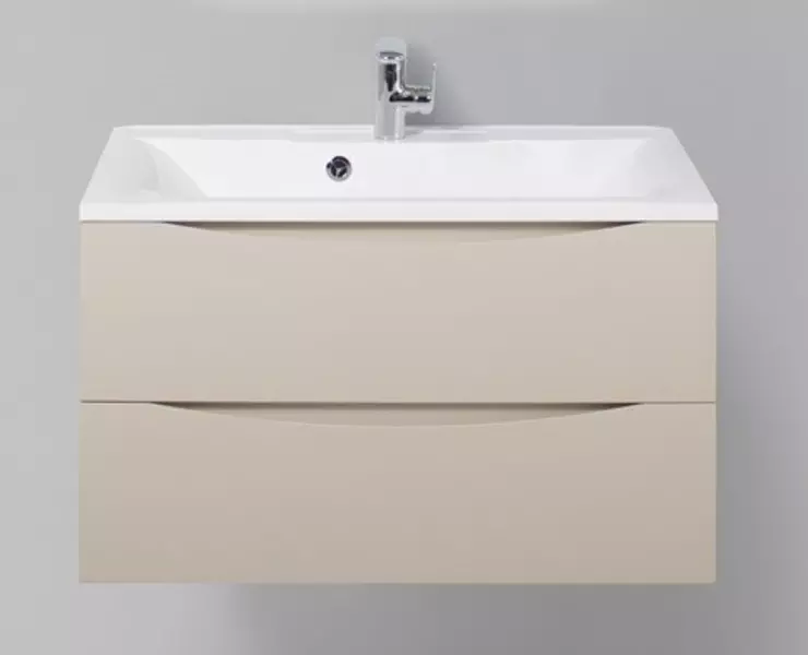 

Тумба с раковиной «Belbagno» Marino 80 (BB800/450-LV-MR-PR) подвесная Crema Opaco