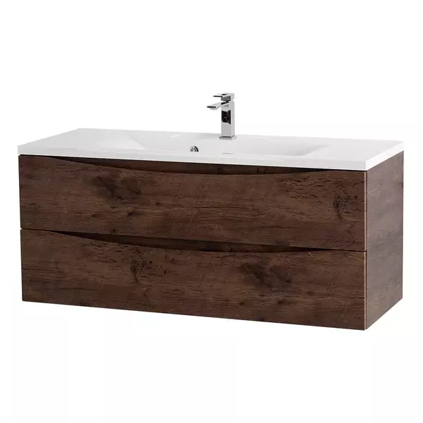 

Тумба с раковиной «Belbagno» Marino 120 (BB1200/450-LV-MR-PR) подвесная Rovere Moro