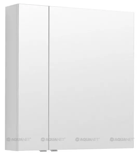 

Зеркальный шкаф «Aquanet» Алвита 80 без света белый глянец