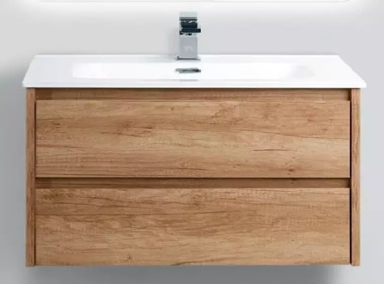 

Тумба с раковиной «Belbagno» Kraft 90 (BB900ETL) подвесная Rovere Nebrasca Nature