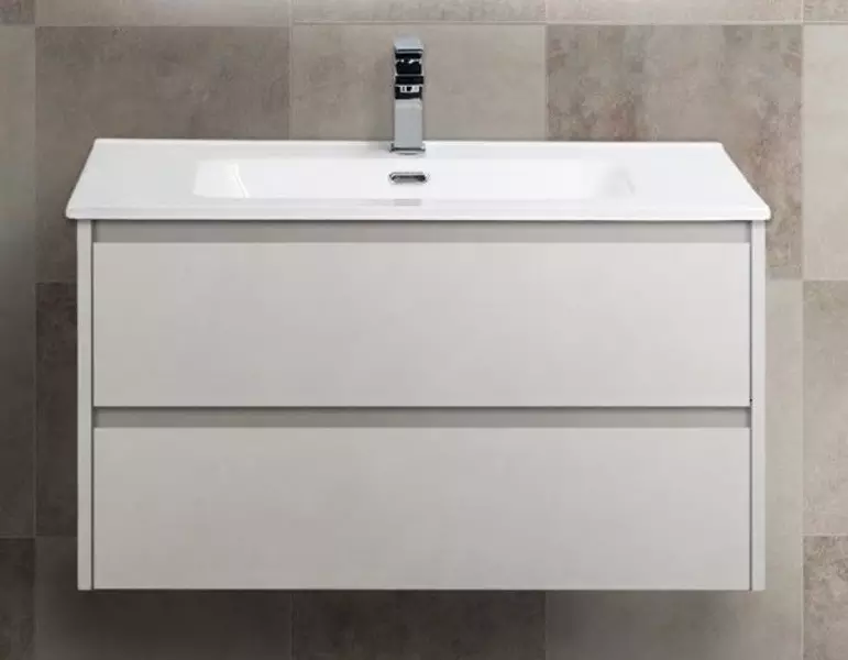 

Тумба с раковиной «Belbagno» Kraft 90 (BB900ETL) подвесная Bianco Opaco