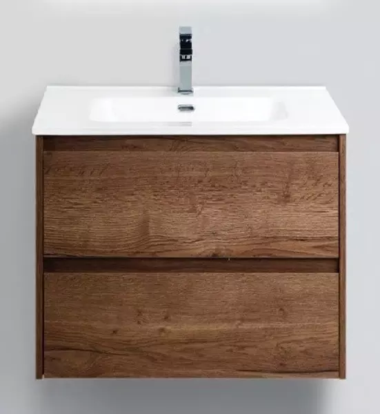 

Тумба с раковиной «Belbagno» Kraft 60 (BB600ETL) подвесная Rovere Tabacco