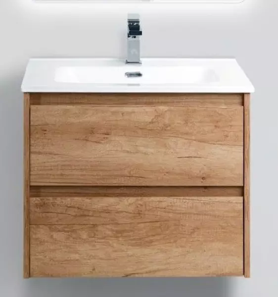 

Тумба с раковиной «Belbagno» Kraft 60 (BB600ETL) подвесная Rovere Nebrasca Nature
