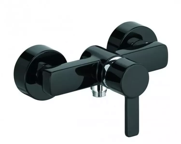 

Смеситель для душа «Kludi» Zenta 388708675 чёрный/хром