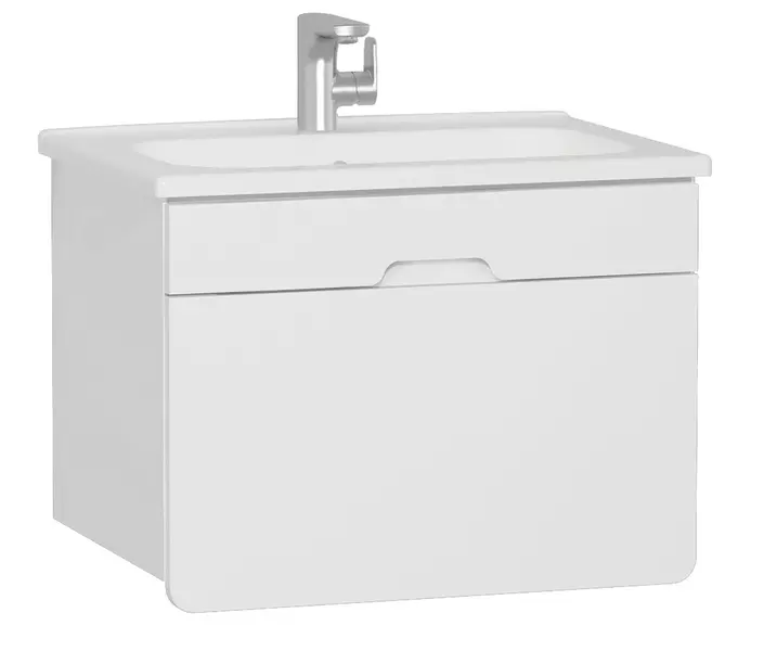 Мебель для ванной подвесная «Vitra» D-Light 70 белая