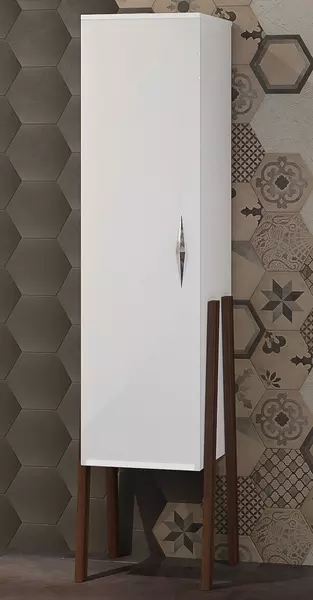 Пенал Opadiris Флоридо 40 белыйсветлый орех левый 30798₽