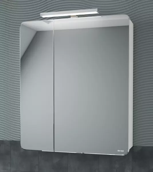 

Зеркальный шкаф «Albert&Bayer» Elegance 60/70BM без света белый