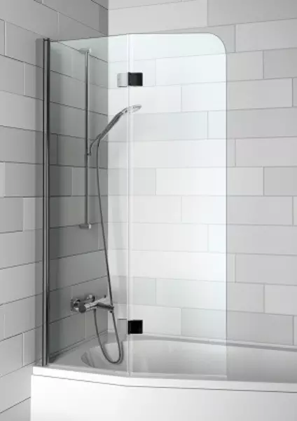 

Шторка на ванну стеклянная «Riho» Novik Z500 Universal 100/150 прозрачная универсальная