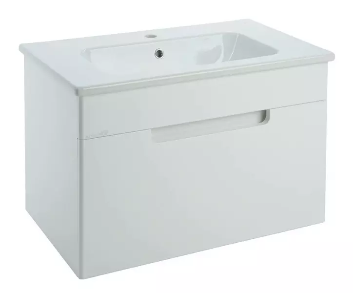 Тумба с раковиной «Bellezza» Сириус 80 (Euphoria 80) подвесная белая