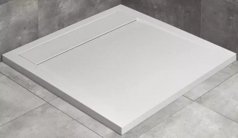 

Душевой поддон «Radaway» Teos C white 100/100 низкий из литьевого мрамора квадратный без сифона