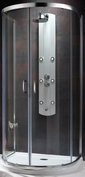 

Душевое ограждение «Radaway» Premium Plus P 100/90 прозрачный/хром без поддона