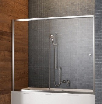 

Шторка на ванну стеклянная «Radaway» Vesta DWJ 170/150 прозрачная/хром