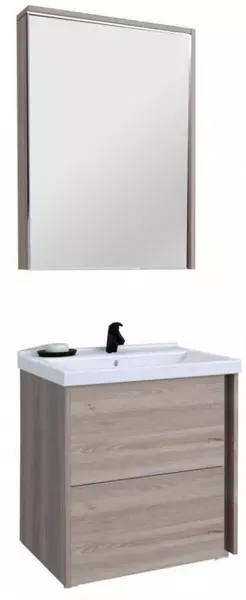 Мебель для ванной подвесная «Aquaton» Стоун 60 сосна арлингтон - фото 1