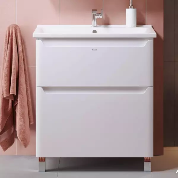 

Тумба с раковиной «Alavann» Lana 80 (Миранда 80) белая