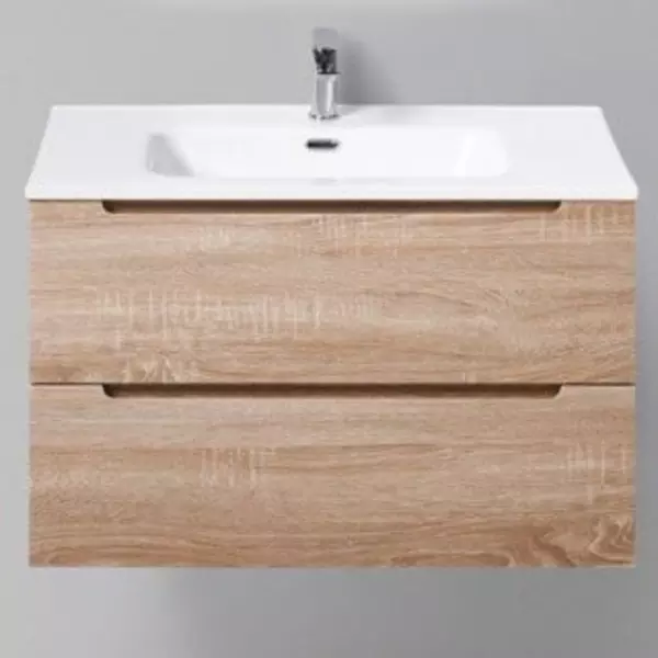 

Тумба с раковиной «Belbagno» Etna 80 (BB800ETL) подвесная Rovere Bianco