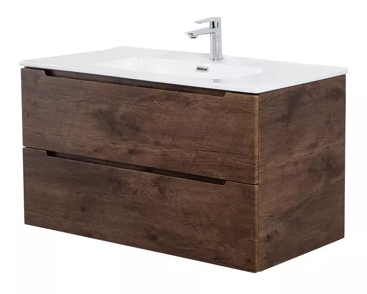 

Тумба с раковиной «Belbagno» Etna 100 (BB1000ETL) подвесная Rovere Moro